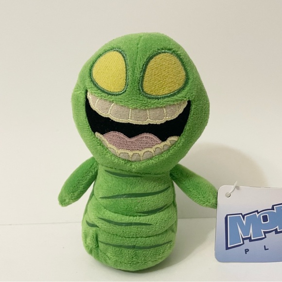 2016  Ghostbusters Slimer Plush Stuffed Animal 5 Inch Funko Mopeez Character Toy - Picture 2 of 13